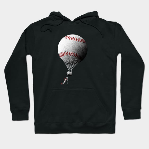 Fly Ball Hoodie by victorcalahan